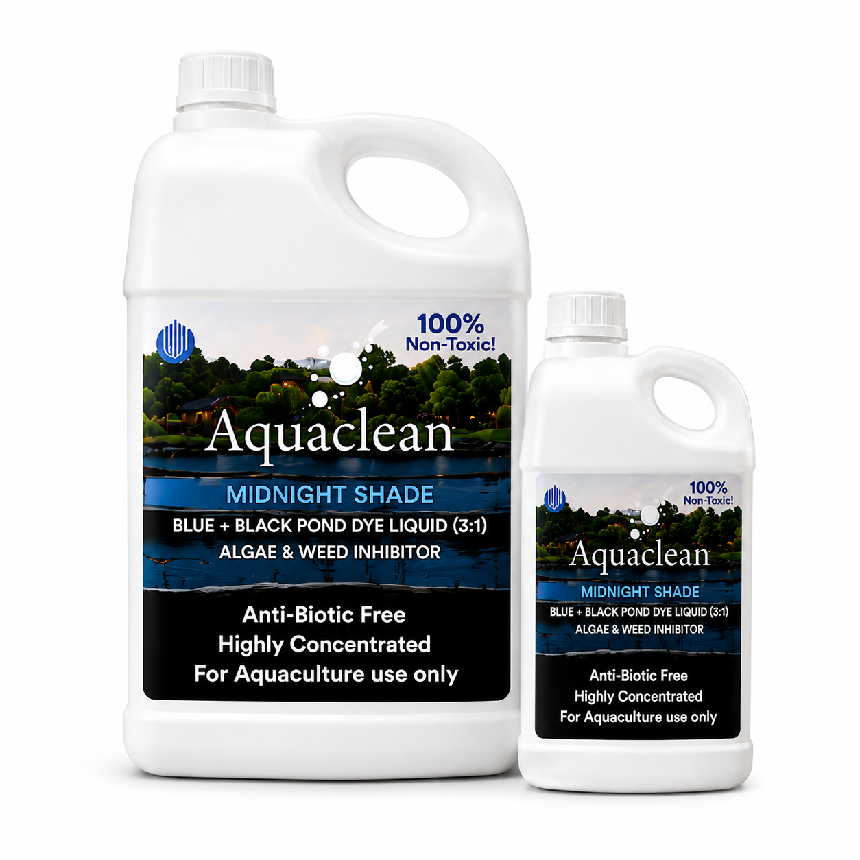 Aquaclean Midnight Blue WSP Concentrated Pond Colorant in Water Soluble Pouch