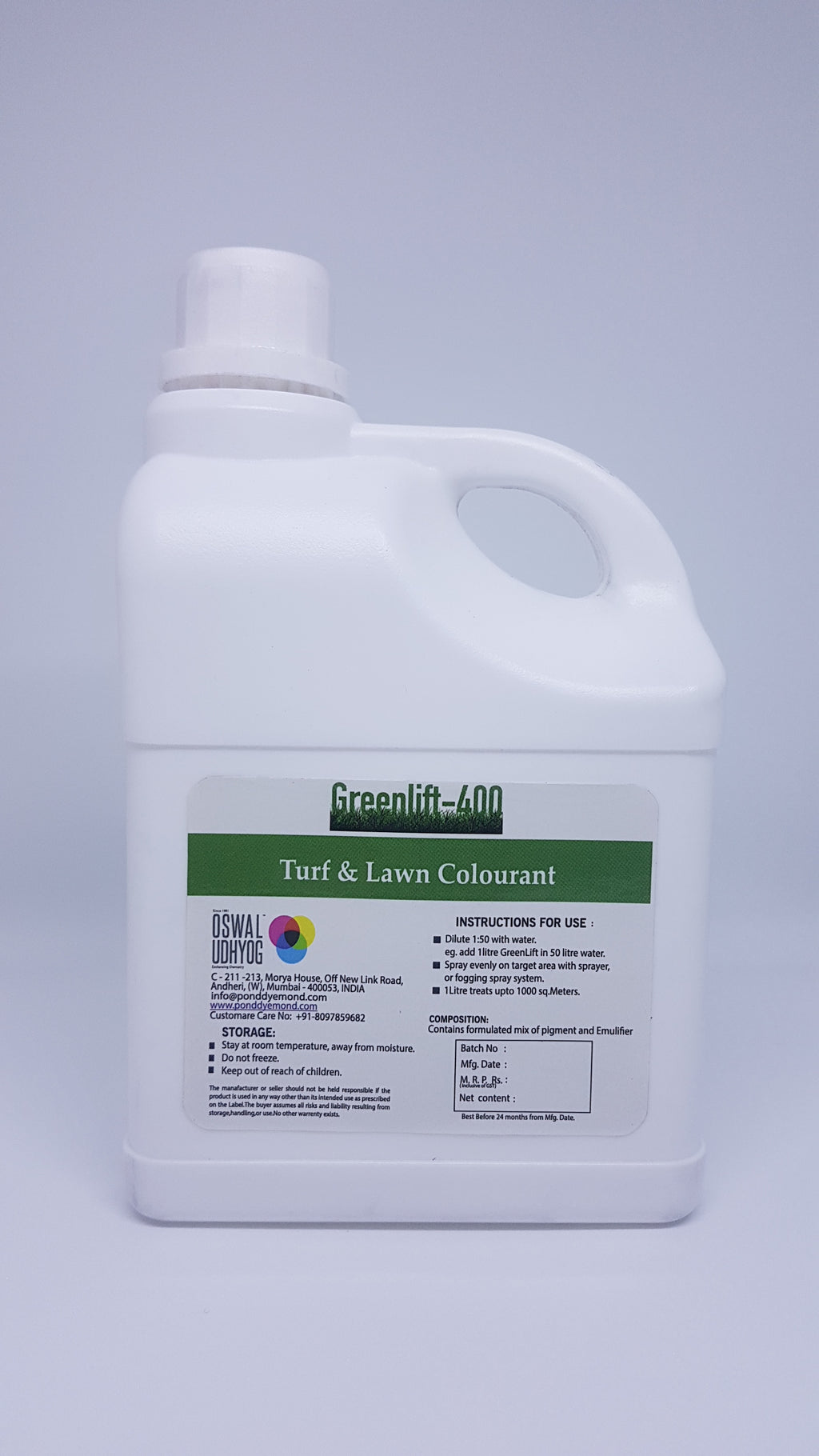 Greenlift 400  Lawn & Turf Colorant