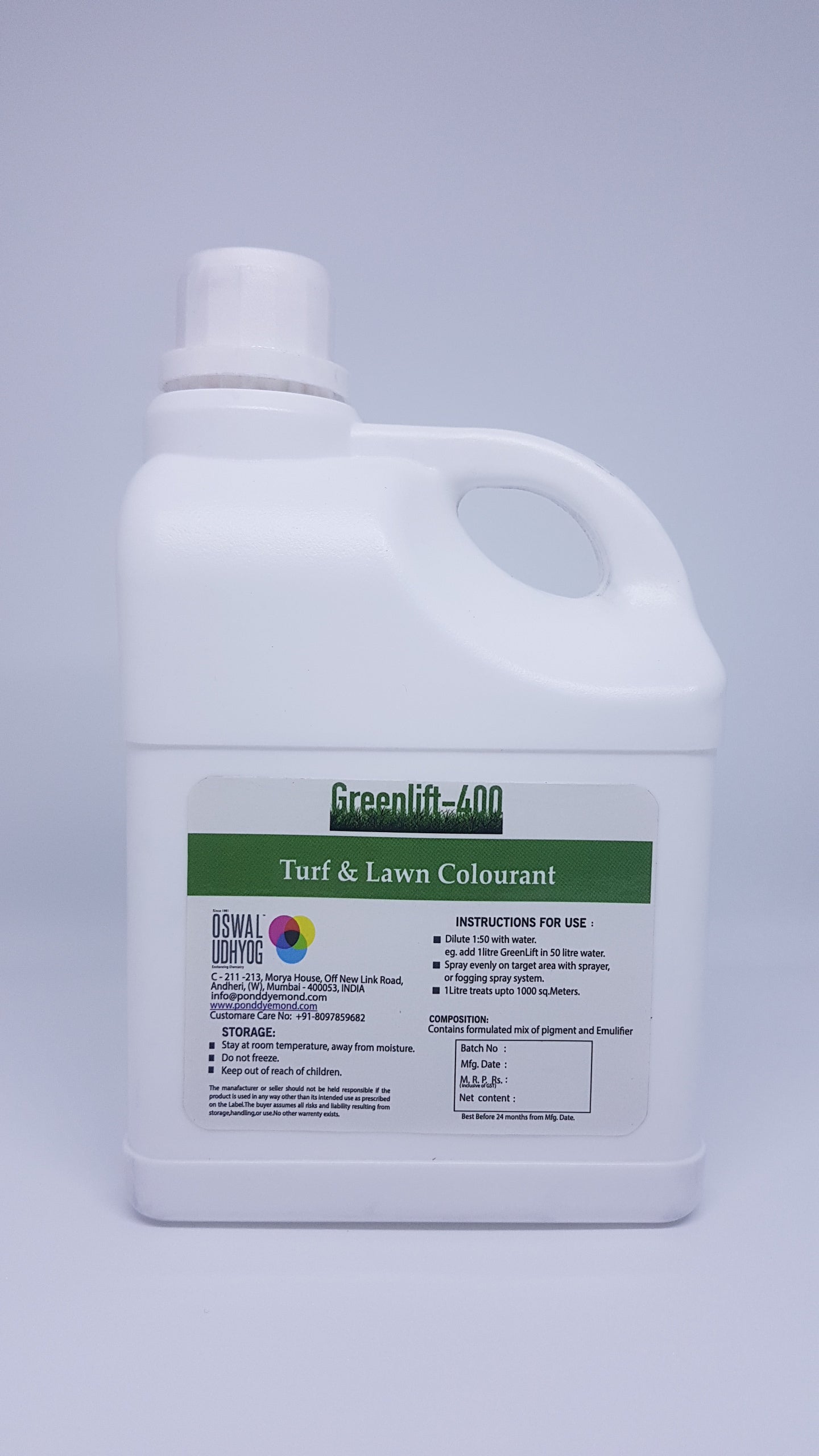 Greenlift 400  Lawn & Turf Colorant