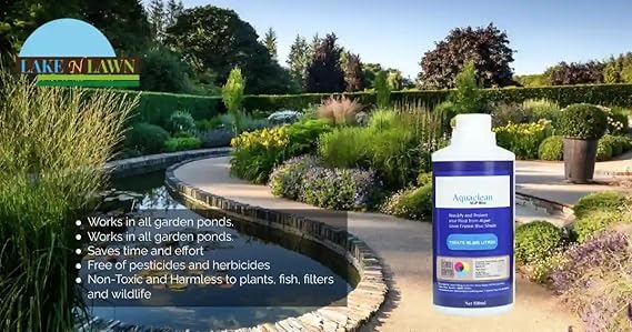 Aquaclean SGP Blue Pond Dye – 500ML | Treats 60,000L | Algae Control & Clarity