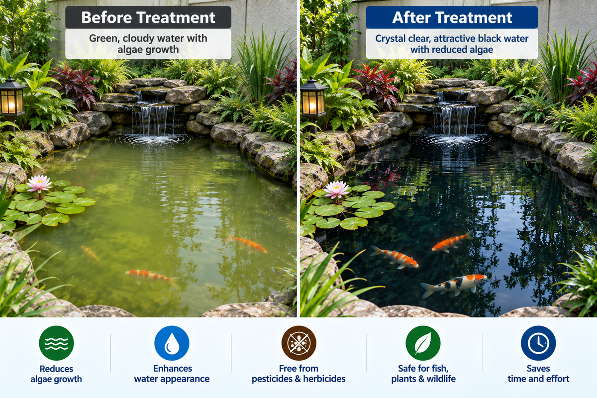 Pond Dye for Small Garden Pond