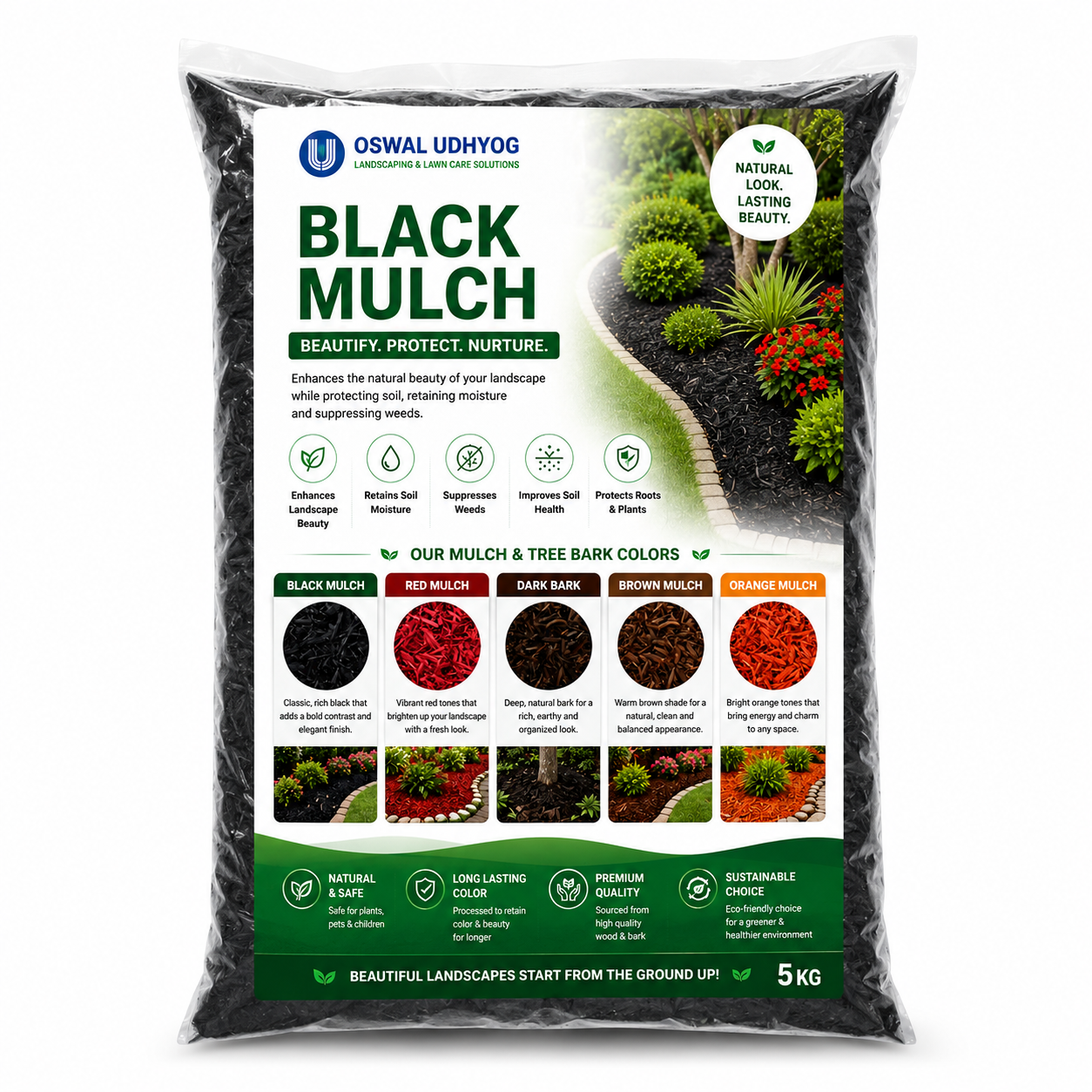 Mulch & Tree Bark Colors