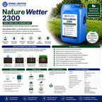 NatureWetter 230 Non-Ionic Soil Surfactant (Biodegradable & Plant derived Glucose compounds)