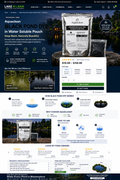 Aquaclean Black WSP Pond Pond Dye for Lakes & Large Ponds
