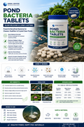 Pond Bacteria Tablets – Slow Release & Long Lasting