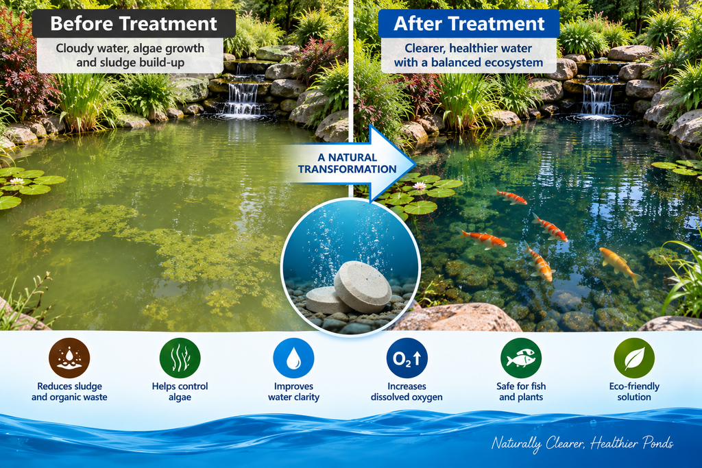 Pond Bacteria Tablets – Slow Release & Long Lasting